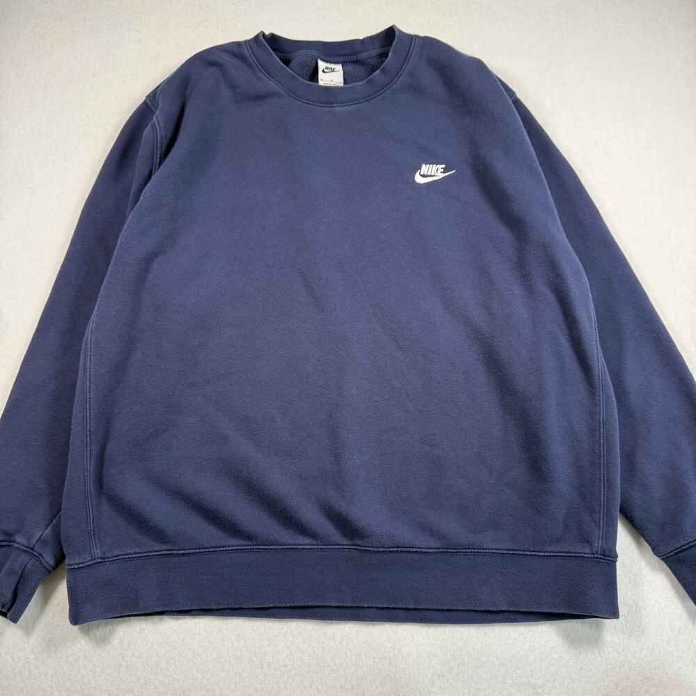 Nike navy blue crewneck sweatshirt mens size XL